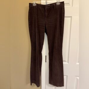 Banana Republic Dark Brown Straight Leg Pants